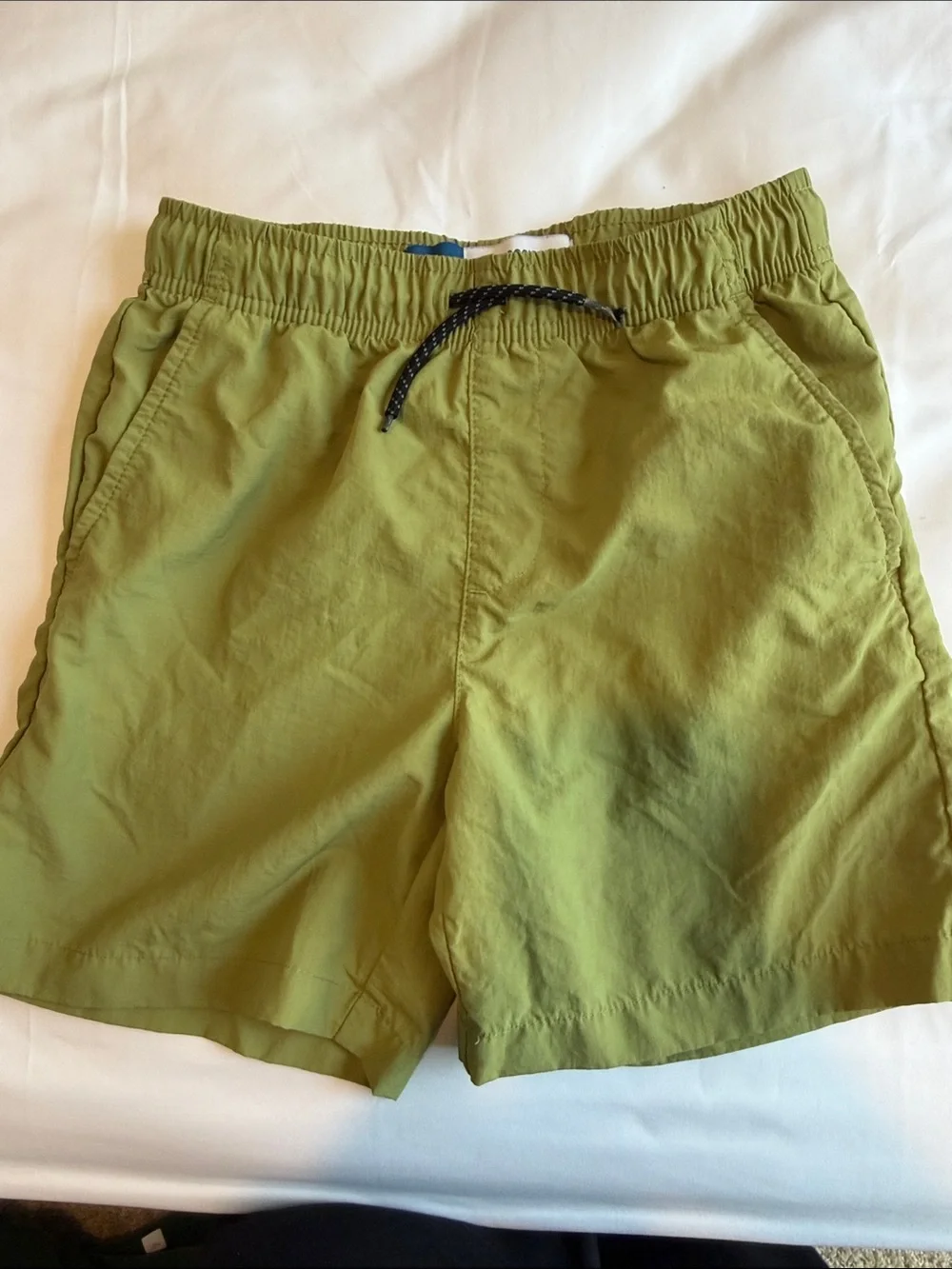 Old Navy BOYS Dock Shorts & Chino Shorts Trio in Olive, Black, and Khaki